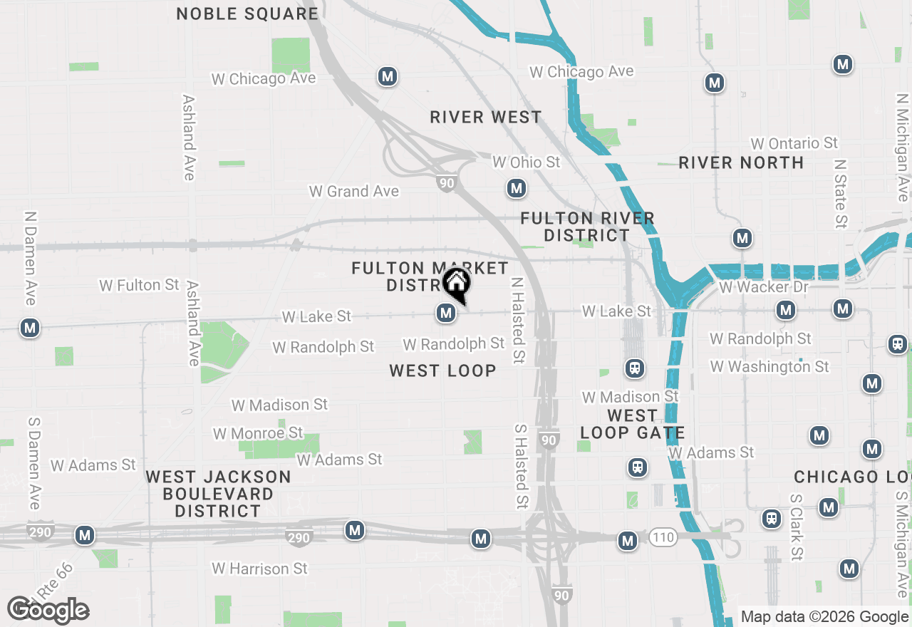 Map of 939 W Lake Street, Chicago, IL 60607