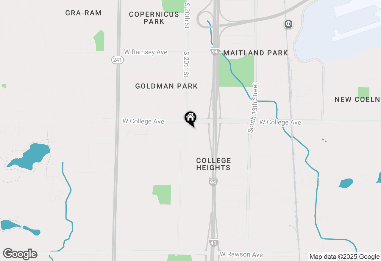 Map of 6376 S 20th St, Milwaukee, WI 53221