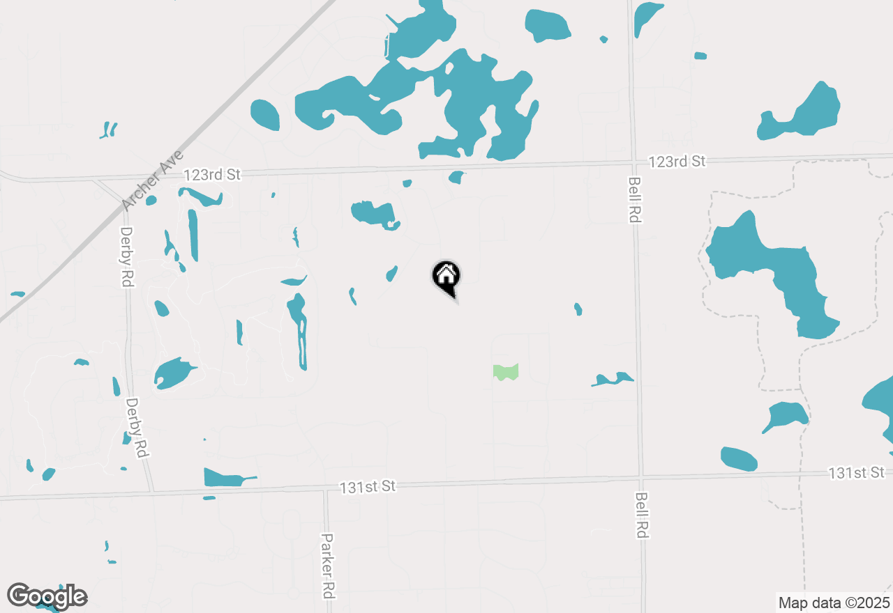Map of 12758 Corbett Court, Lemont, IL 60439