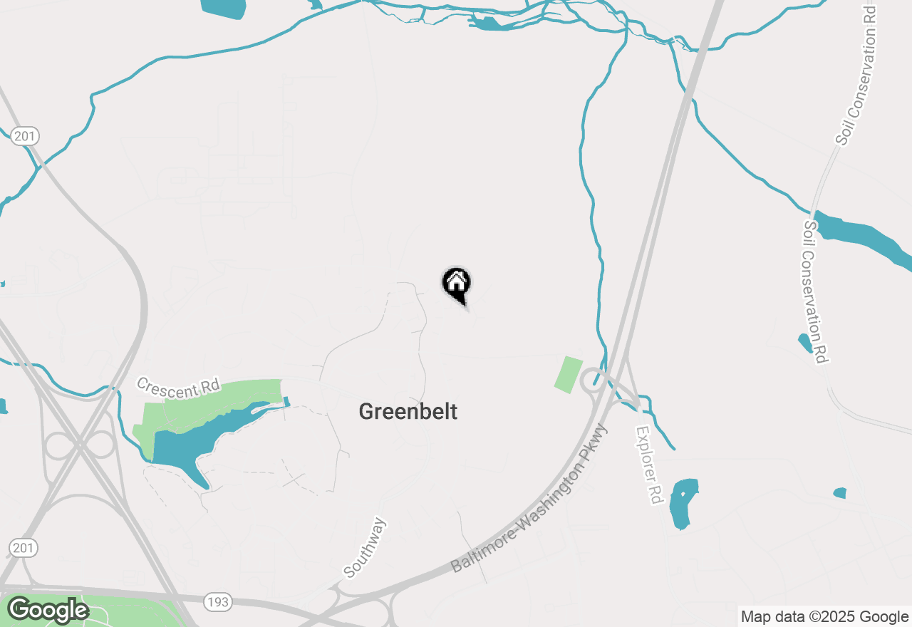 Map of 2 Plateau Place, Greenbelt, MD 20770