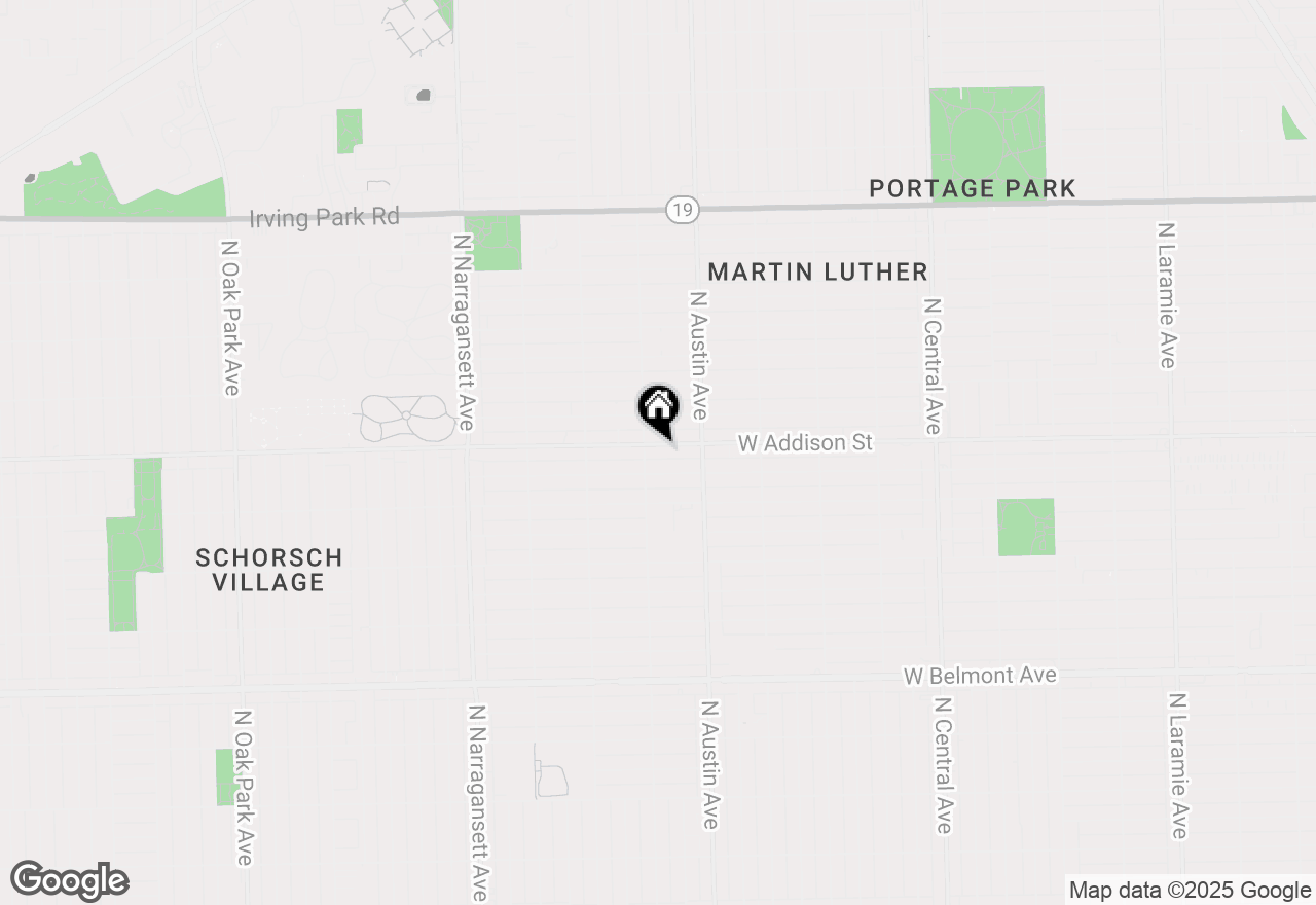 Map of 6047 W Addison Street, Chicago, IL 60634