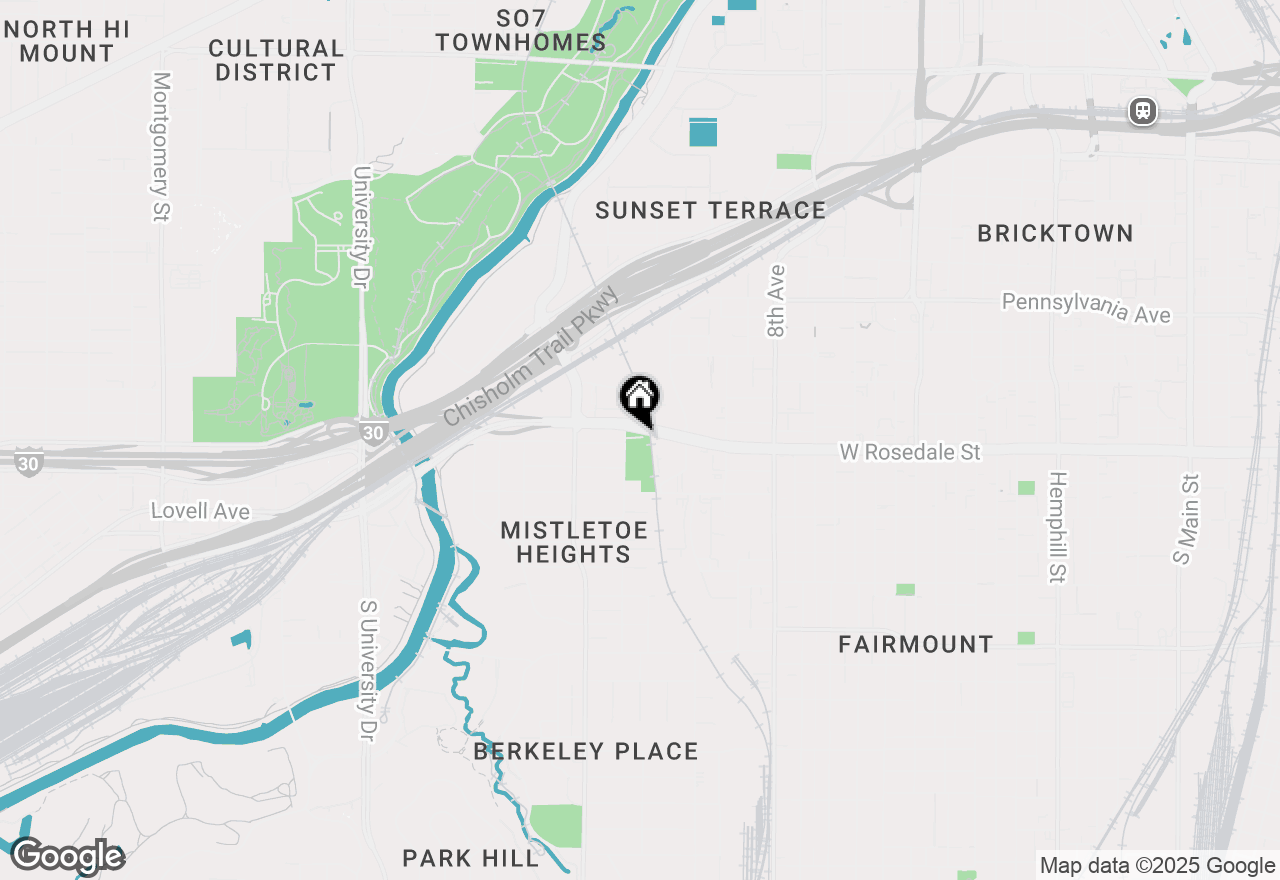 Map of 2101 W Rosedale Street #308, Fort Worth, TX 76104