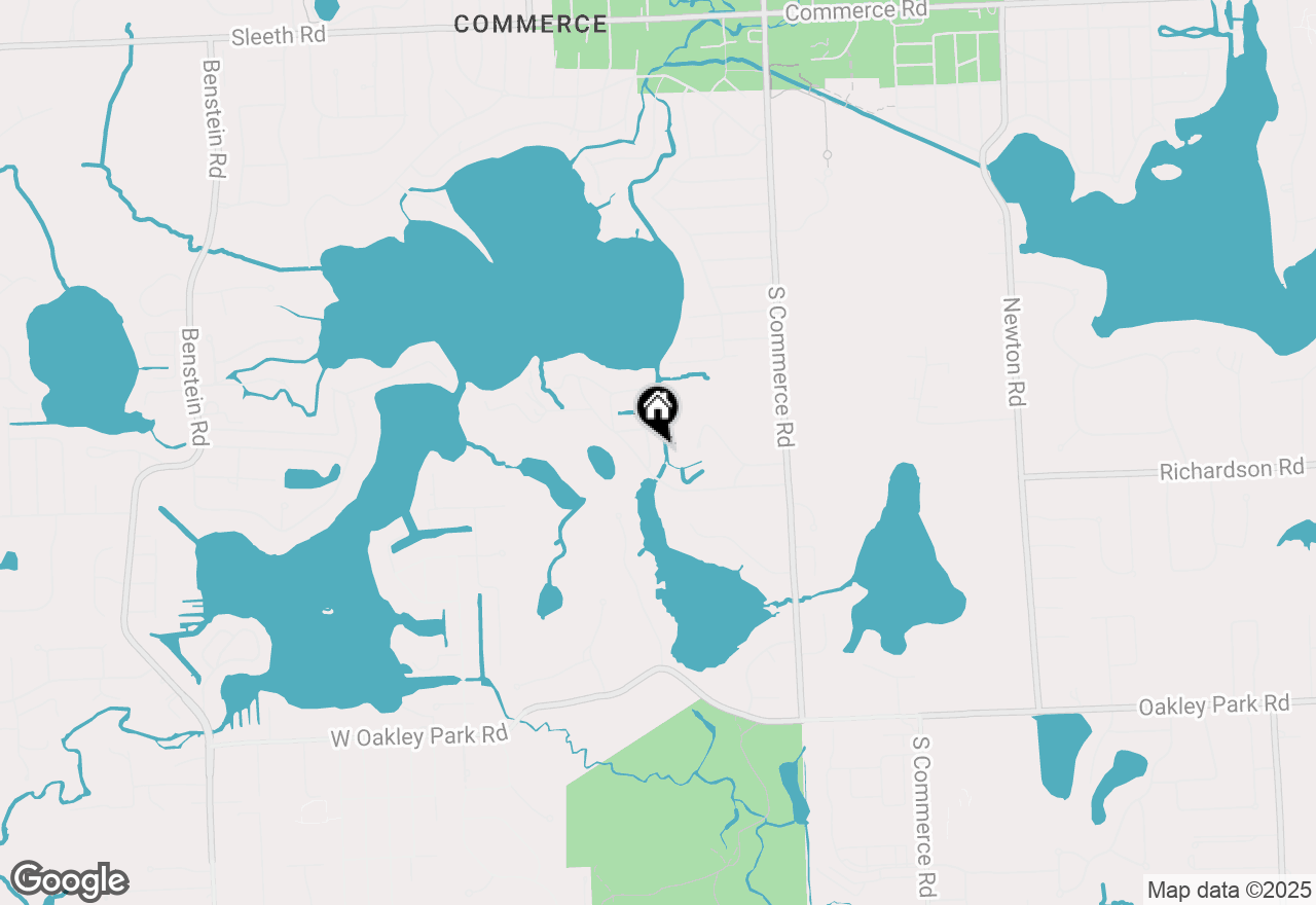 Map of 3850 Tahoe Street, Commerce Twp, MI 48390