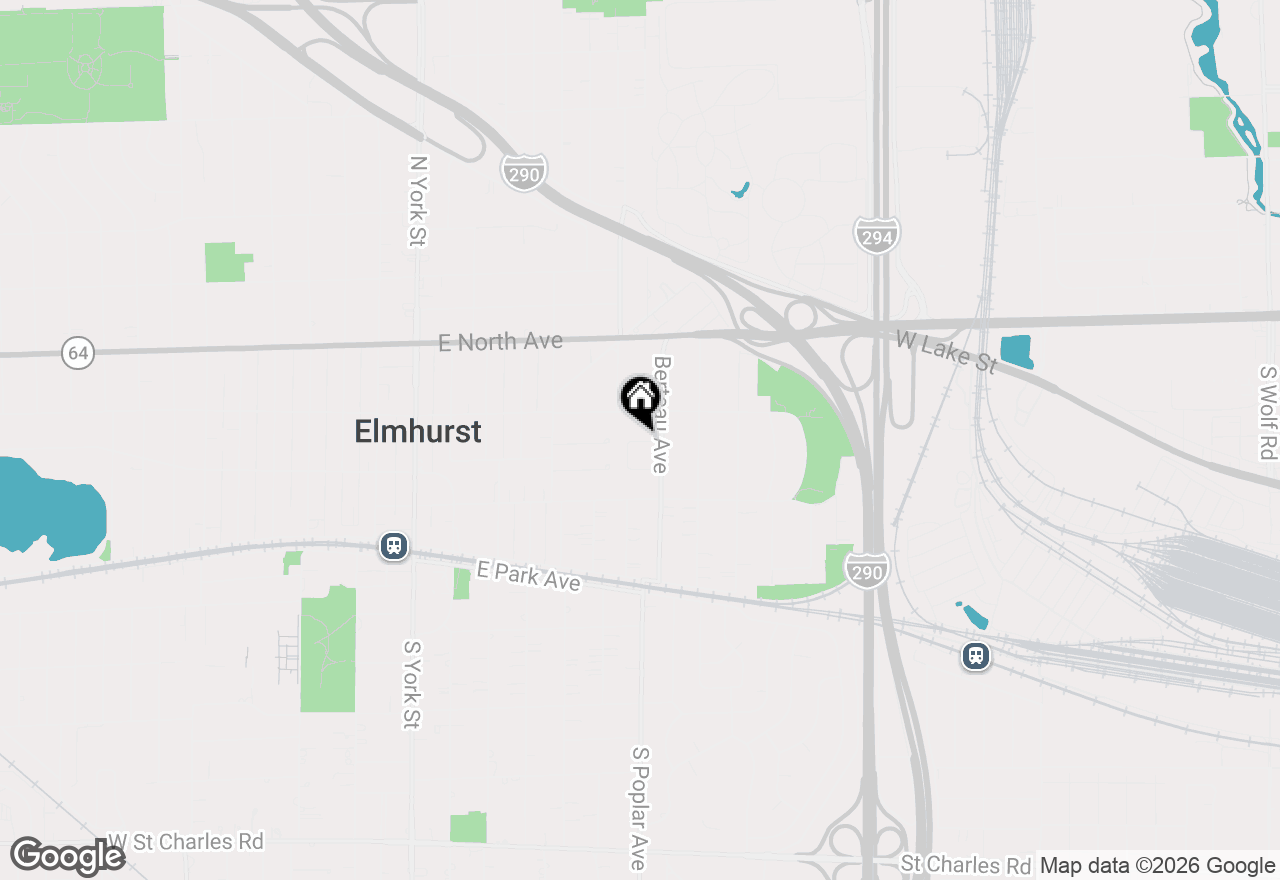 Map of 137 Joanne Way, Elmhurst, IL 60126