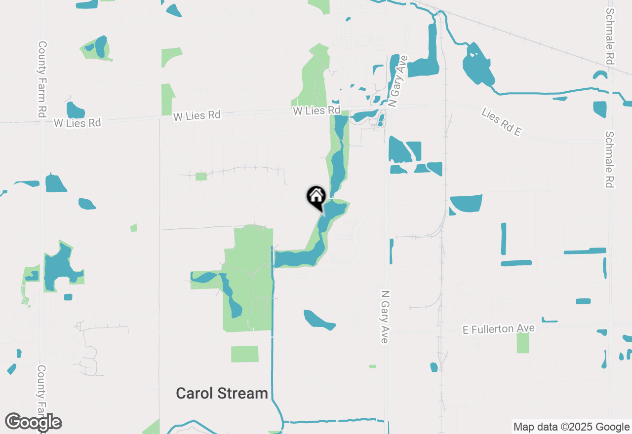 Map of 781 Daybreak Lane #781, Carol Stream, IL 60188
