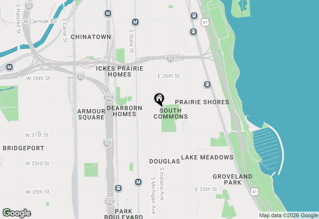 Map of 2921 S Michigan Avenue #109, Chicago, IL 60616