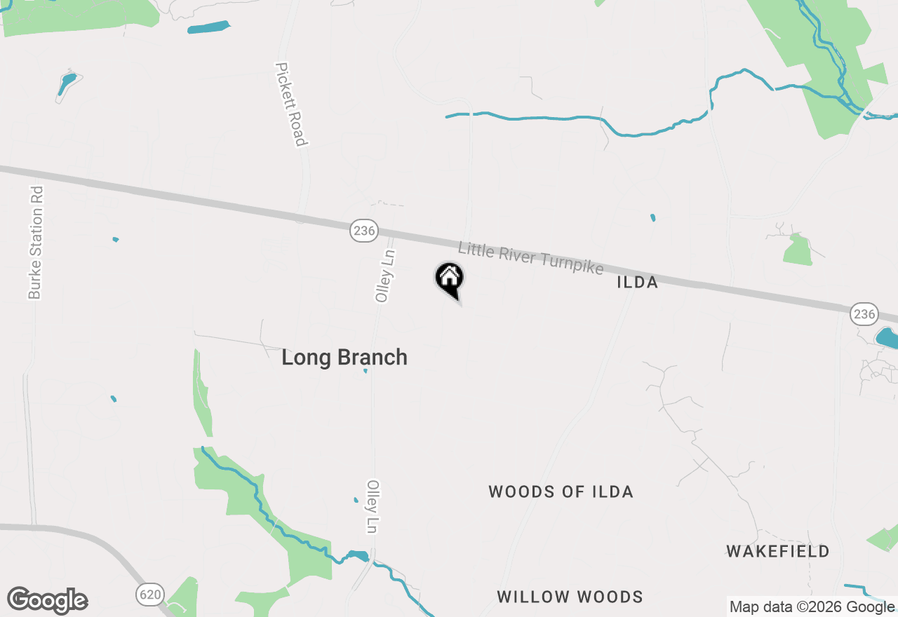 Map of 4035 Taylor Drive, Fairfax, VA 22032