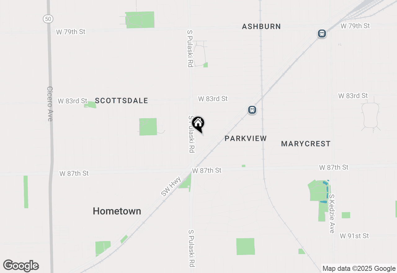 Map of 3939 W 85th Street, Chicago, IL 60652