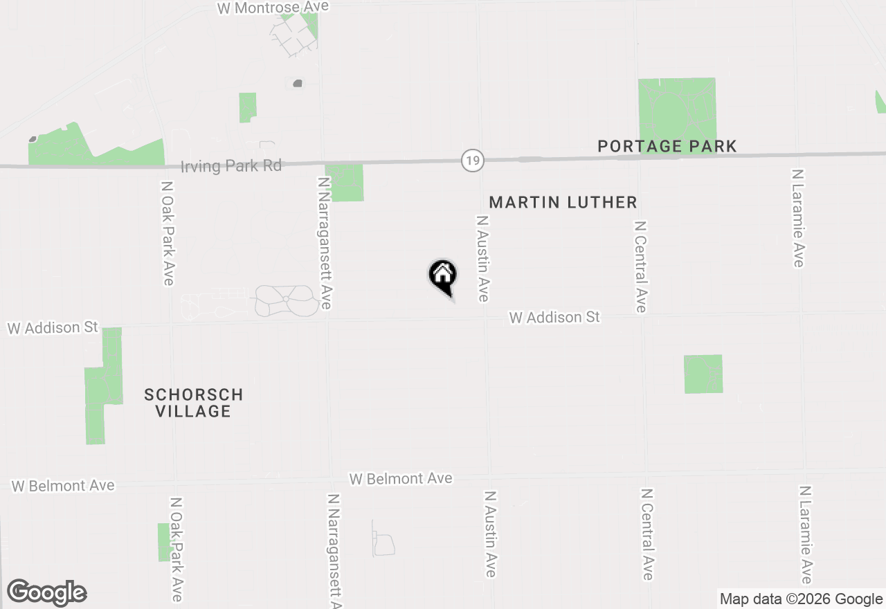 Map of 6101 W Patterson Avenue, Chicago, IL 60634
