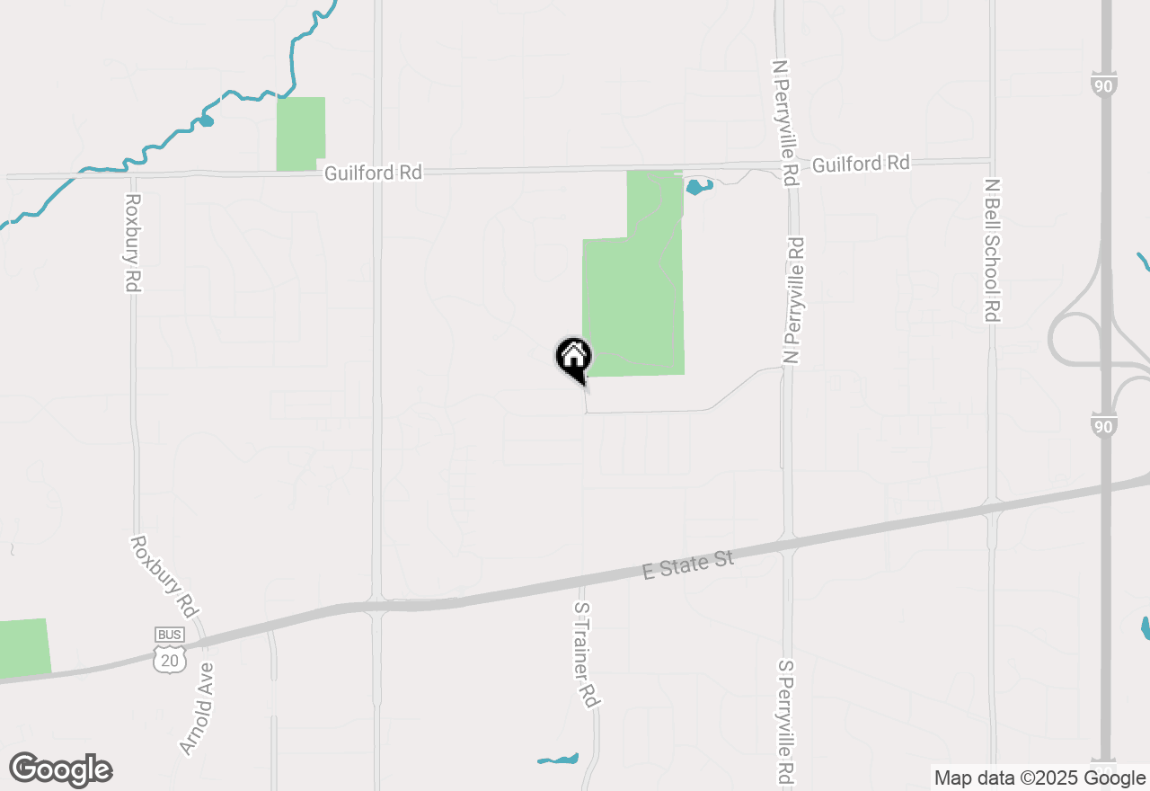 Map of 6497 Maeve Lane, Rockford, IL 61107