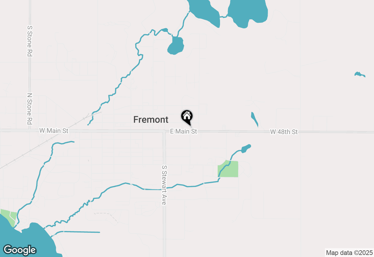 Map of 409 E Main Street, Fremont, MI 49412