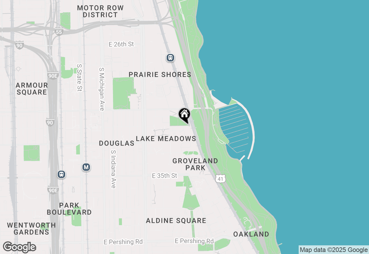 Map of 556 E 32nd Street #C, Chicago, IL 60616