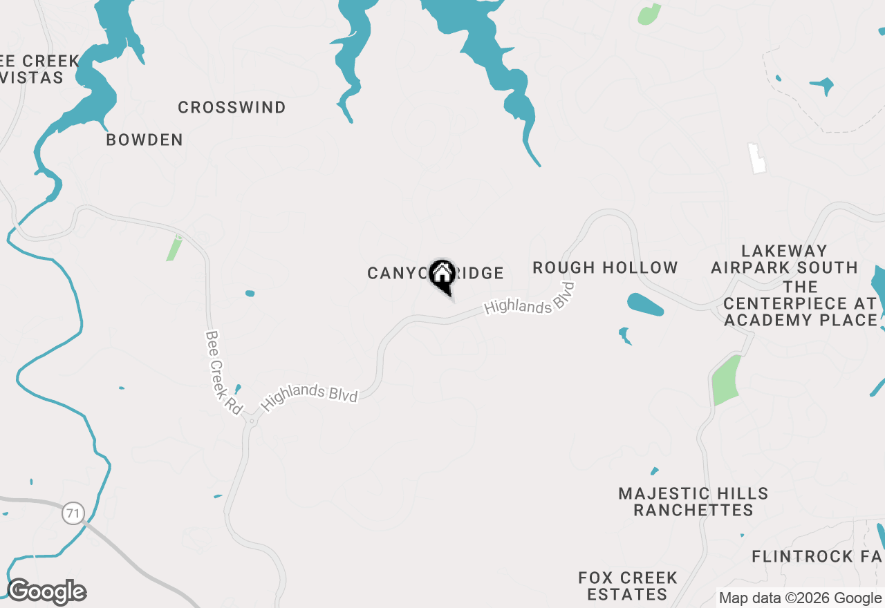 Map of 505 Wester Ross Ln, Austin, TX 78738
