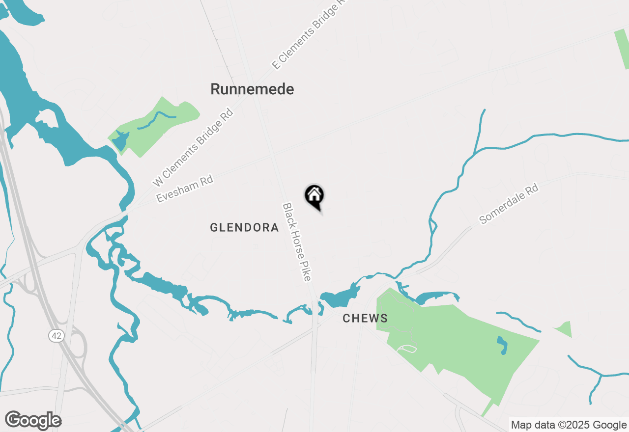 Map of 712 Central Avenue #C, Glendora, NJ 08029