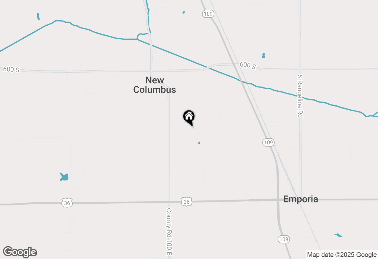 Map of 1151 E 650 S, Markleville, IN 46056