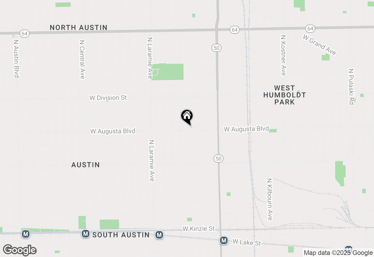 Map of 4952 W Augusta Boulevard, Chicago, IL 60651