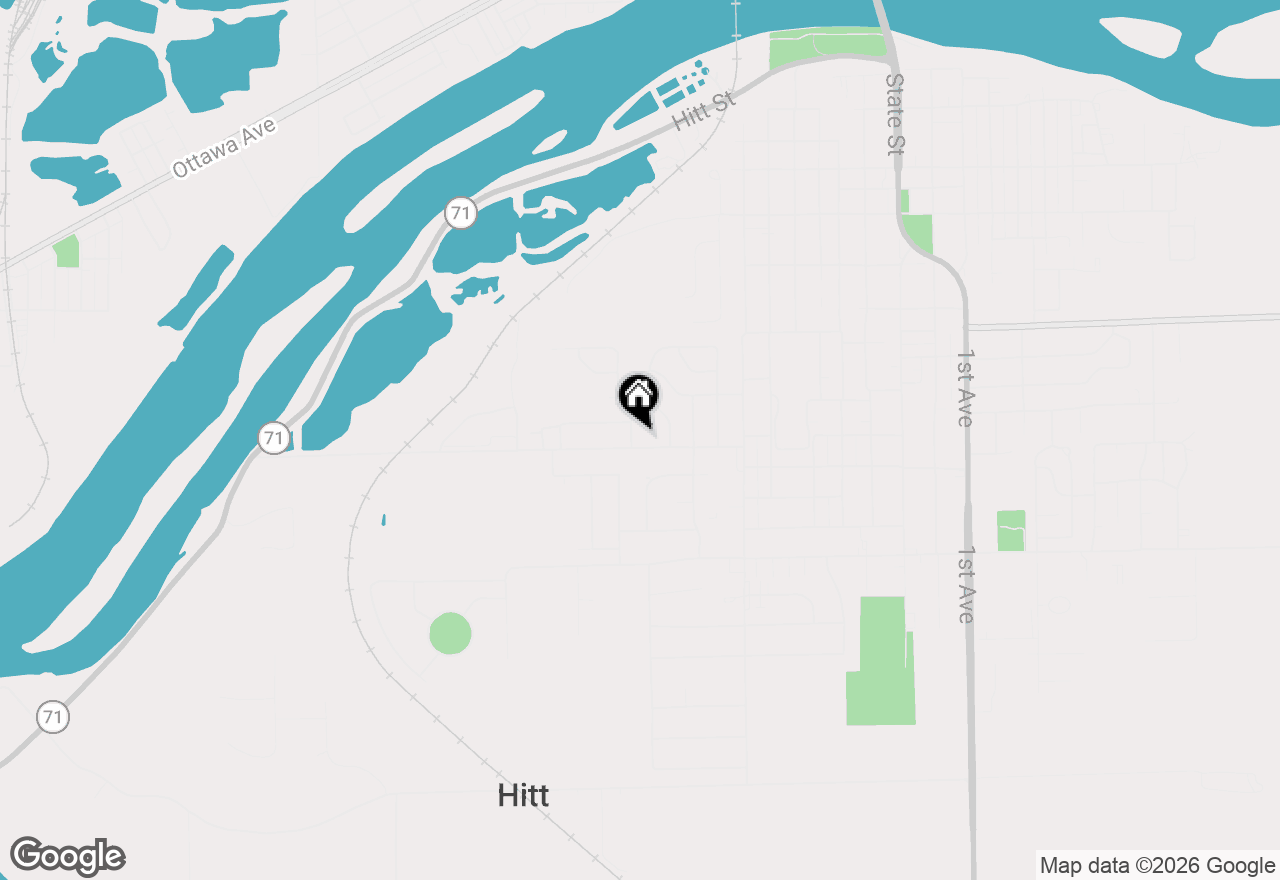 Map of 904 Luke Street, Ottawa, IL 61350
