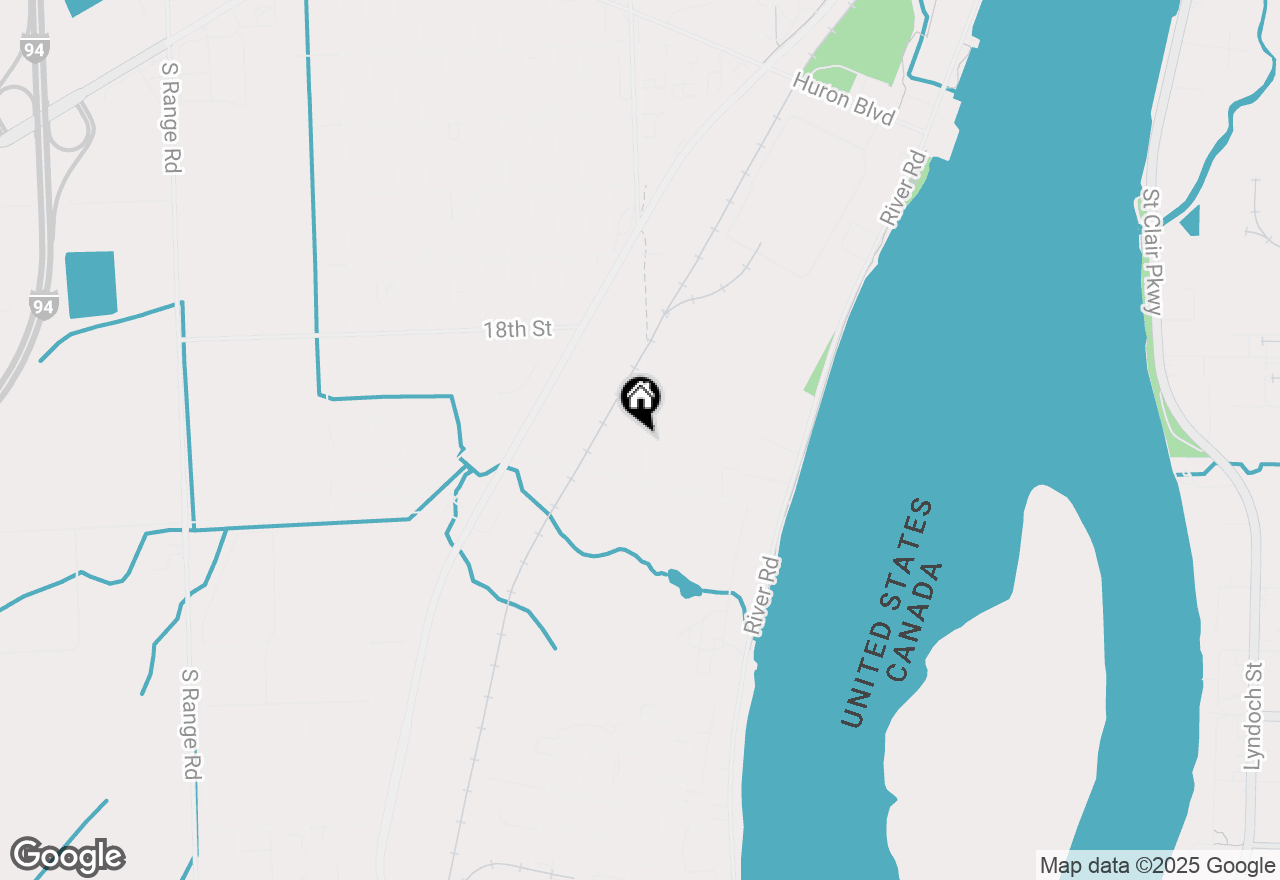 Map of 1948 Michigan Road, Marysville, MI 48040