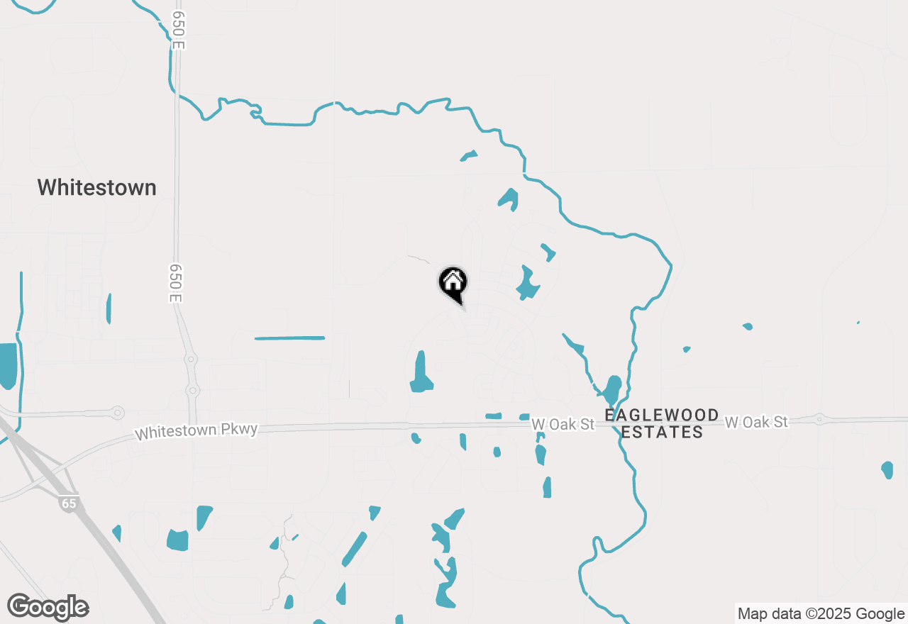 Map of 7613 W Stonegate Drive, Zionsville, IN 46077