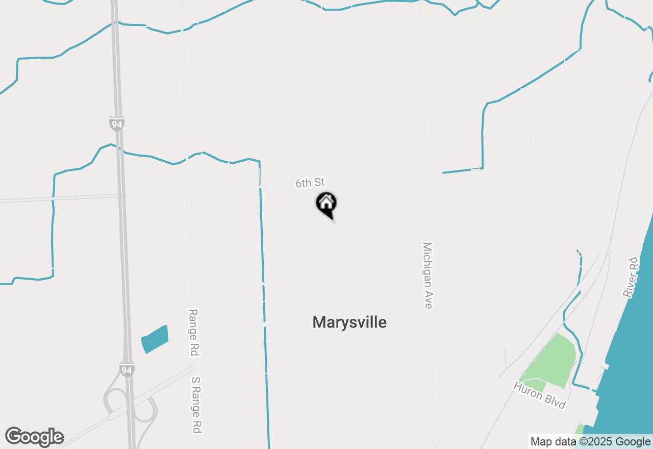 Map of 737 Colorado Street, Marysville, MI 48040