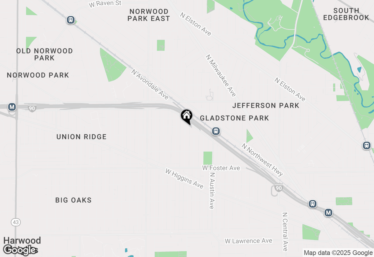 Map of 5423 N Moody Avenue, Chicago, IL 60630