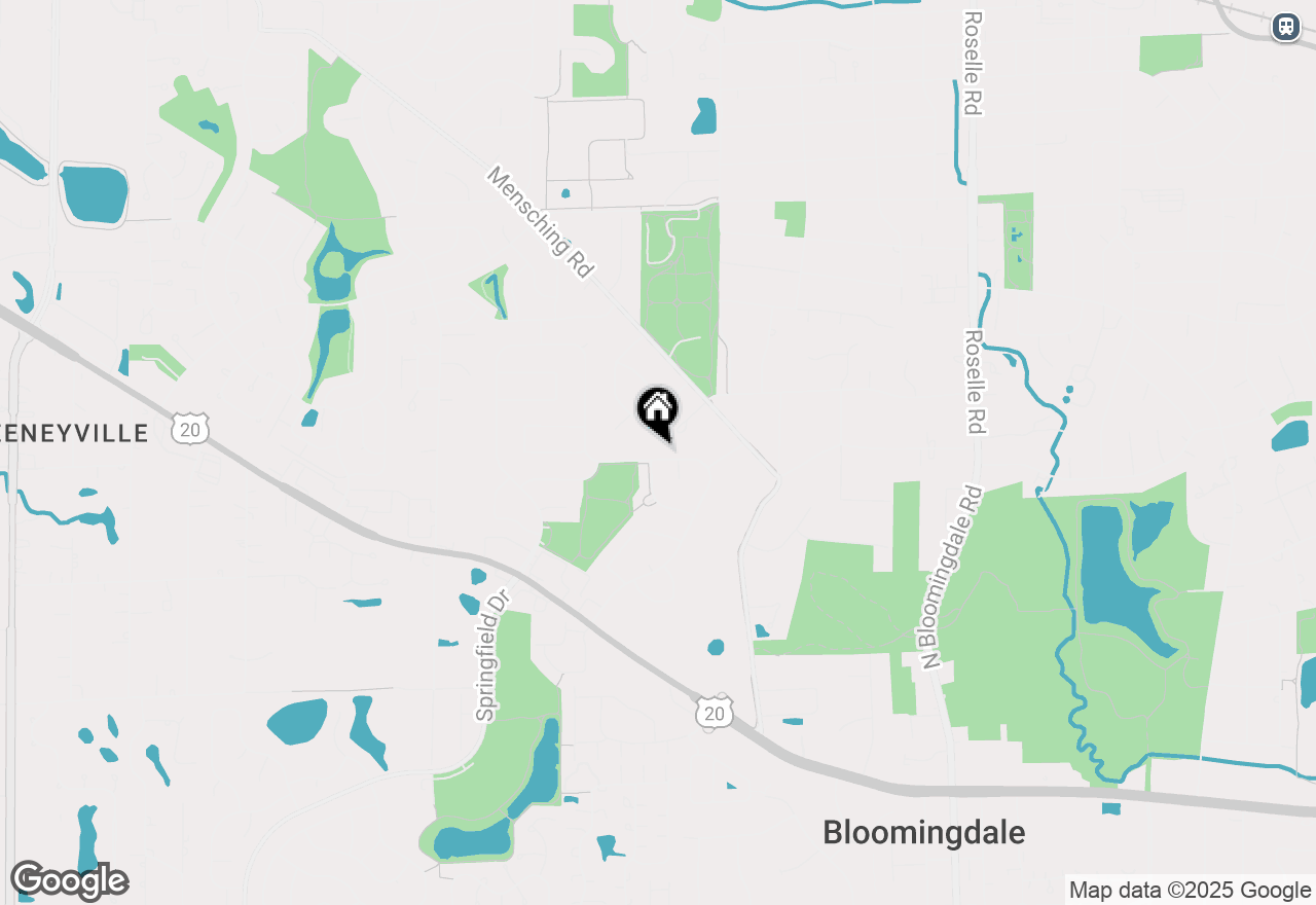 Map of 464 Winterwood Drive, Roselle, IL 60172