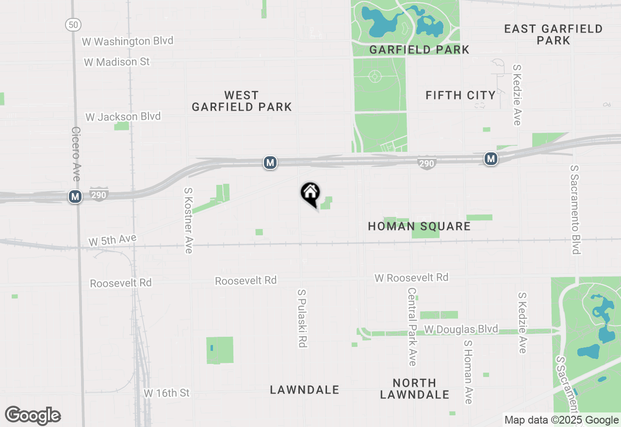 Map of 3939 W Polk Street #1, Chicago, IL 60624