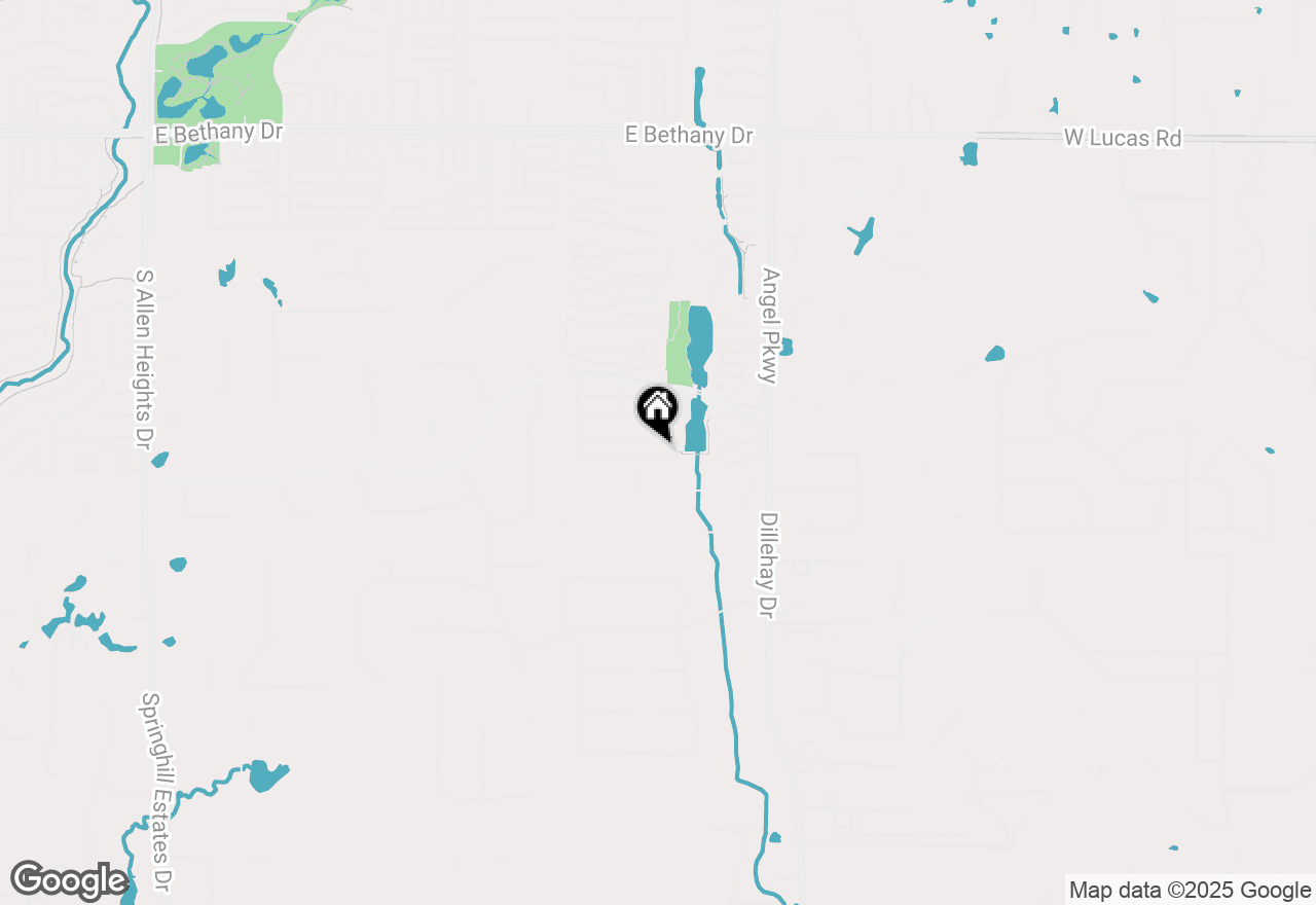 Map of 1713 Westfield Way, Allen, TX 75002