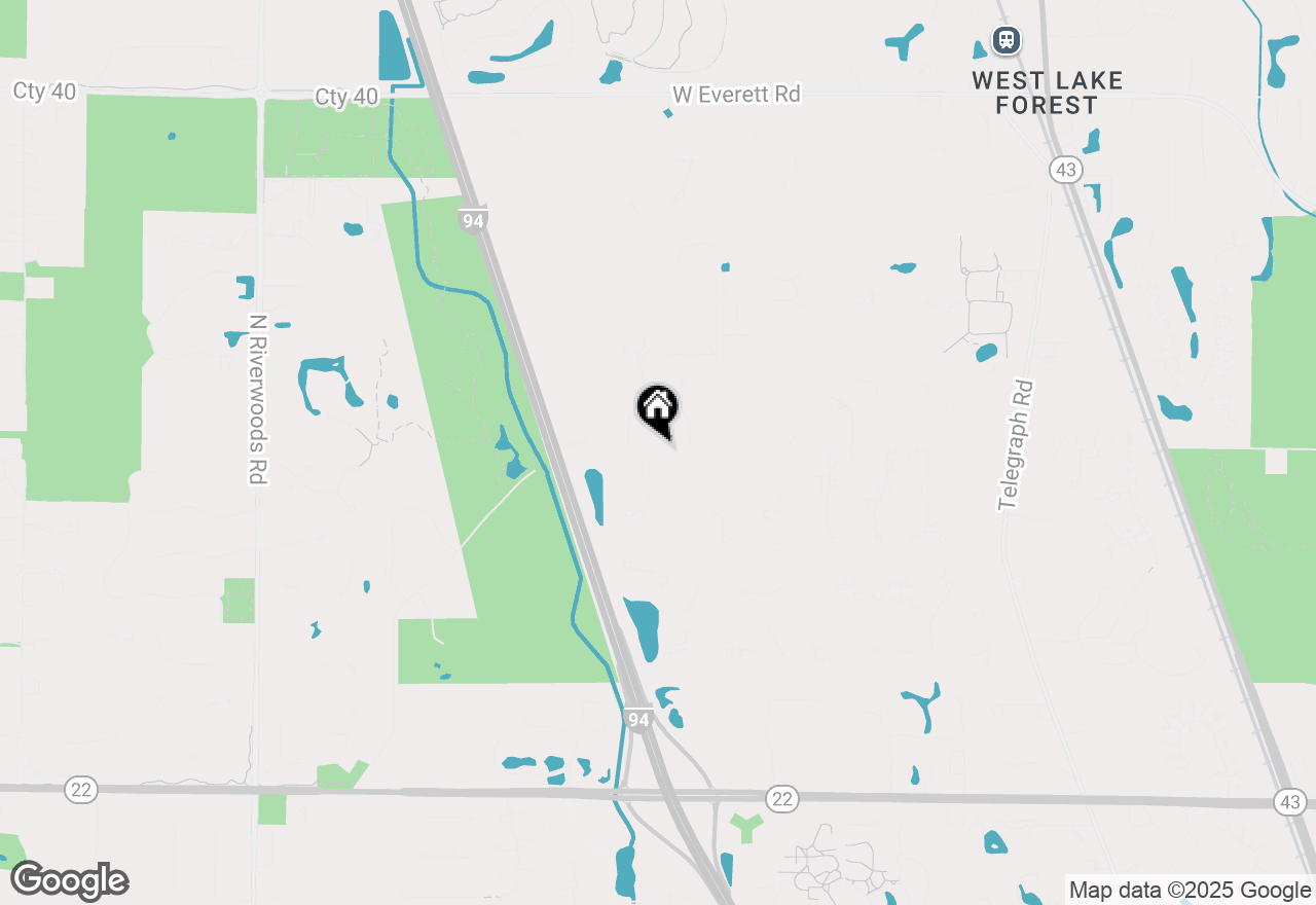 Map of 1611 Wedgewood Drive, Lake Forest, IL 60045