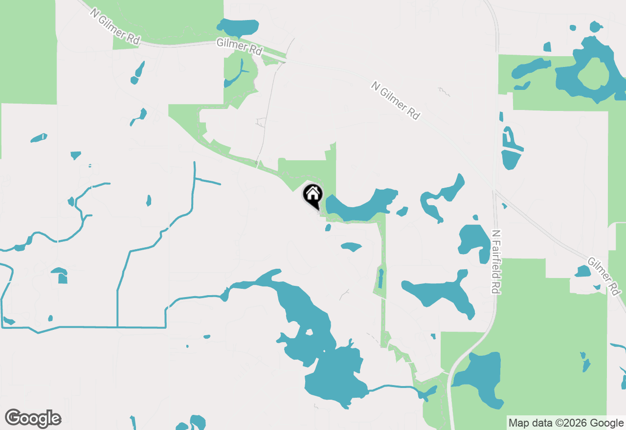 Map of 2190 Braeburn Drive #B, Wauconda, IL 60084