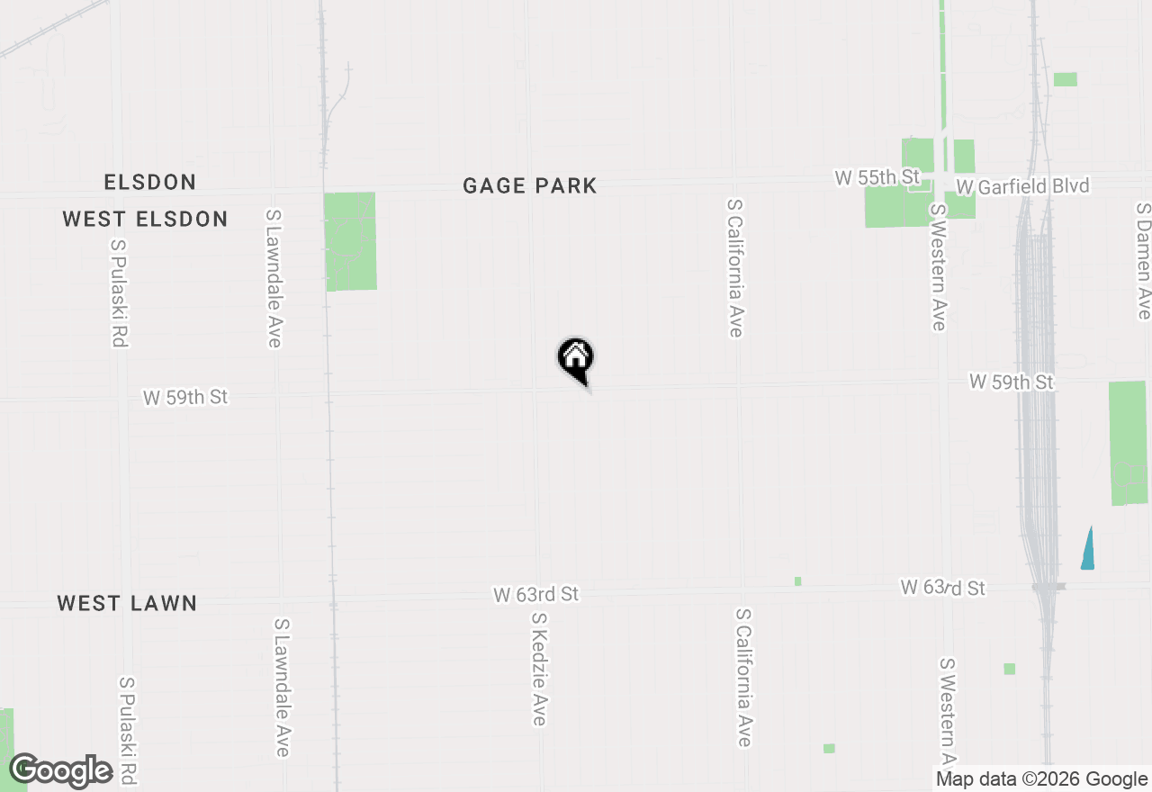 Map of 3109 W 59th Street, Chicago, IL 60629