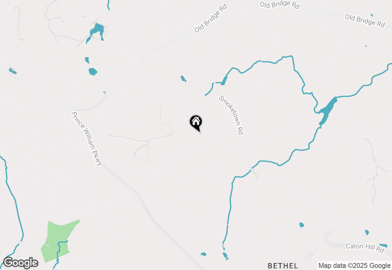 Map of 12947 Morning Dew Drive, Woodbridge, VA 22192