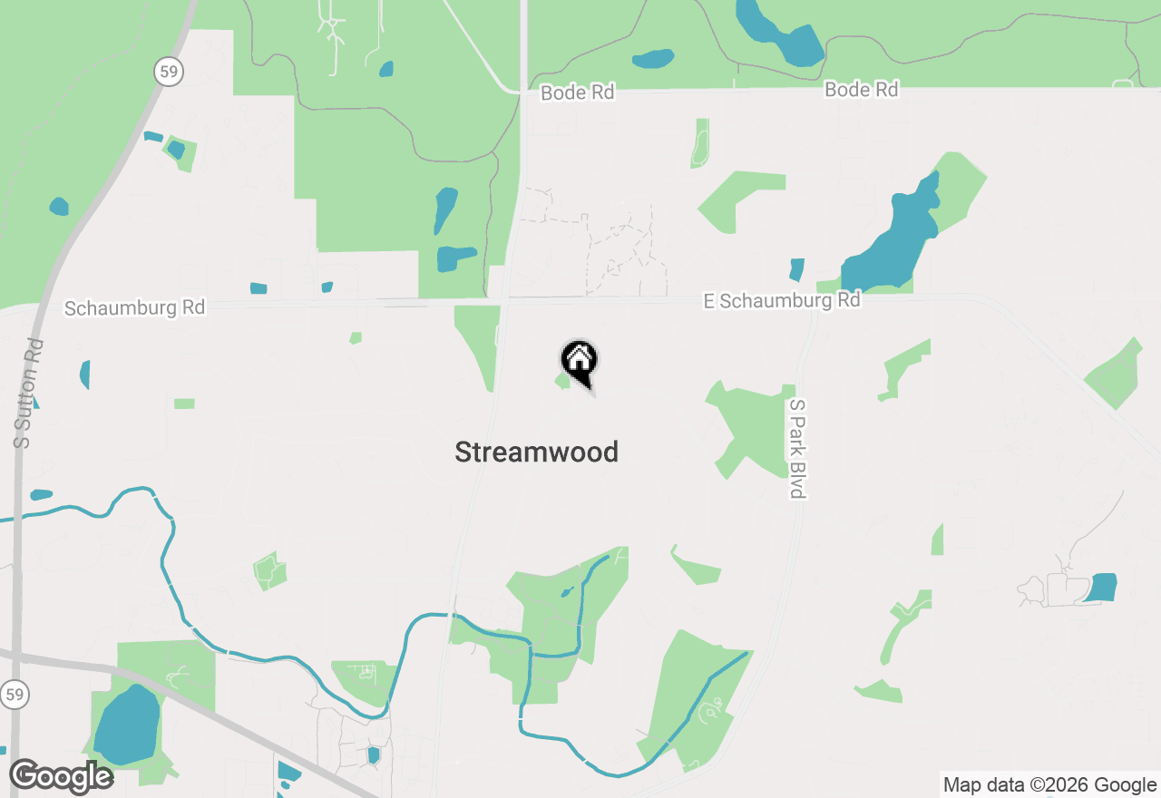 Map of 120 Grow Lane, Streamwood, IL 60107