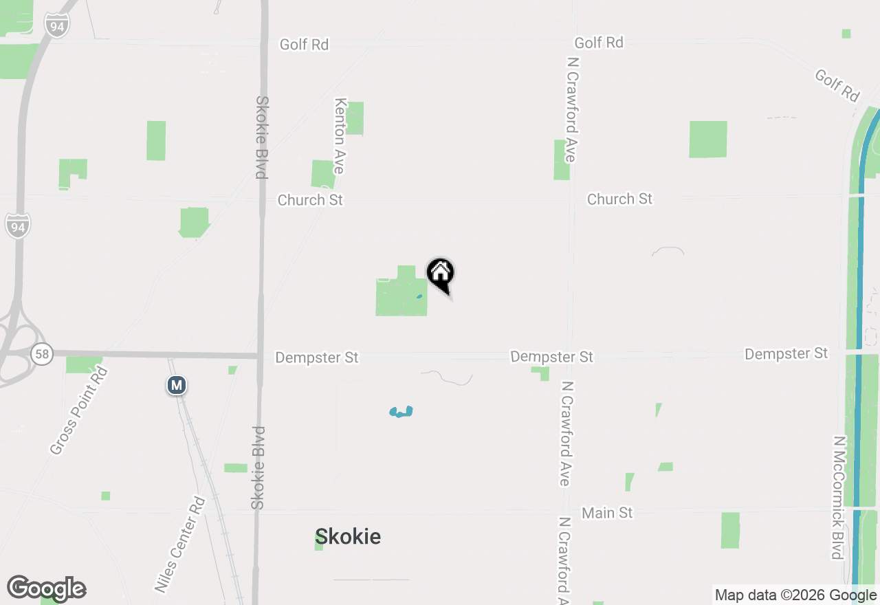 Map of 4315 Suffield Court, Skokie, IL 60076