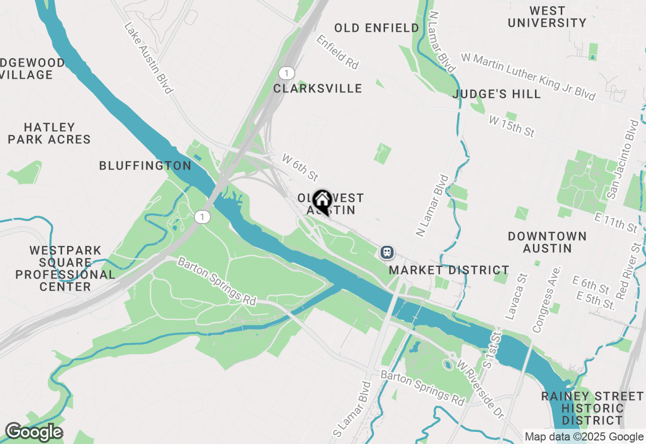 Map of 300 Pressler St #216, Austin, TX 78703