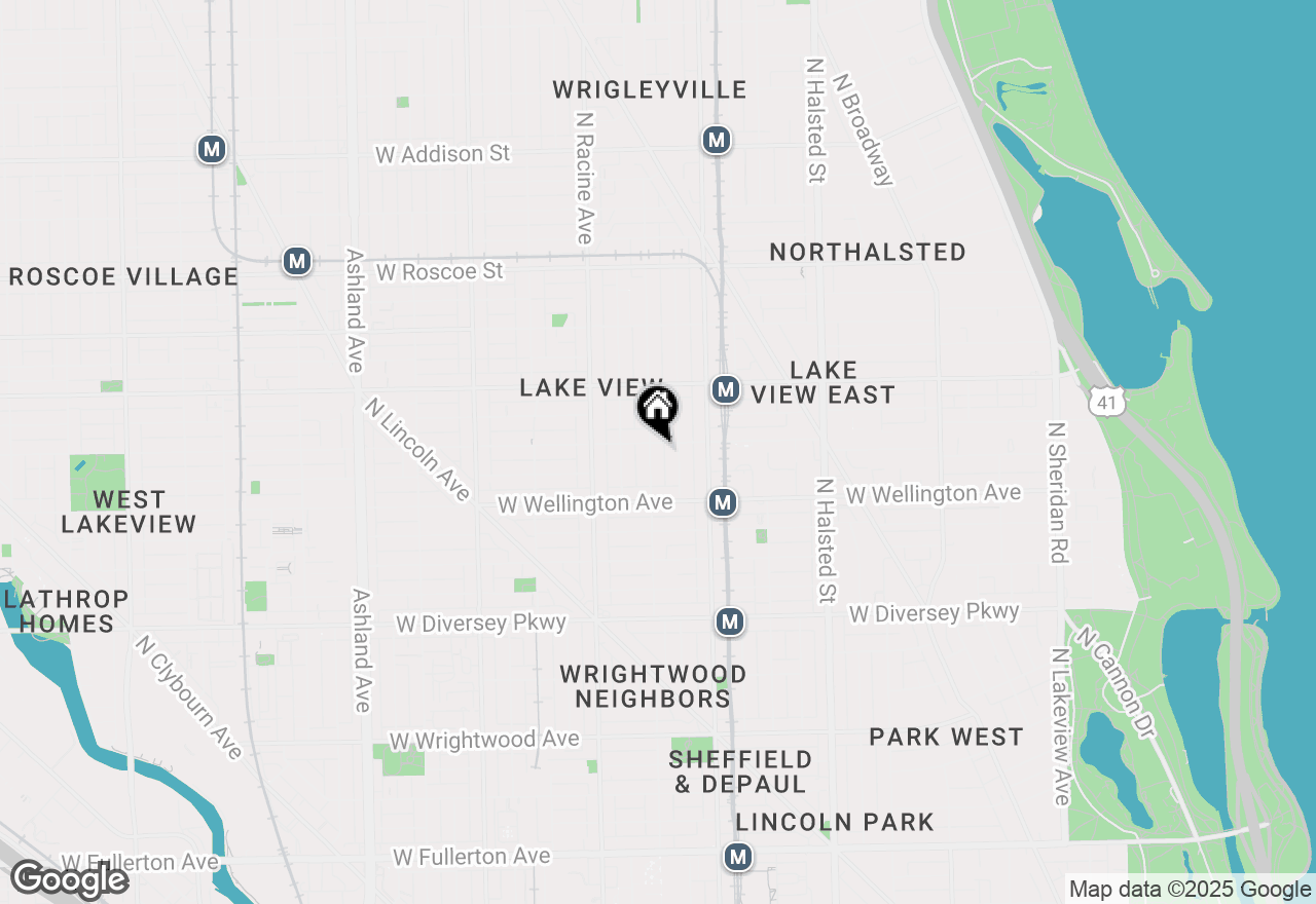 Map of 3053 N Seminary Avenue, Chicago, IL 60657