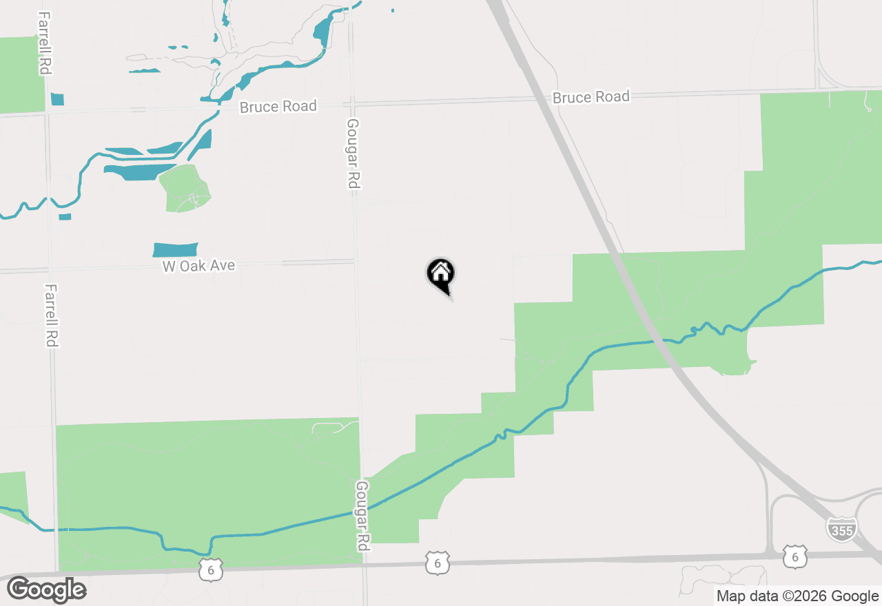 Map of 15820 Mueller Way, New Lenox, IL 60451