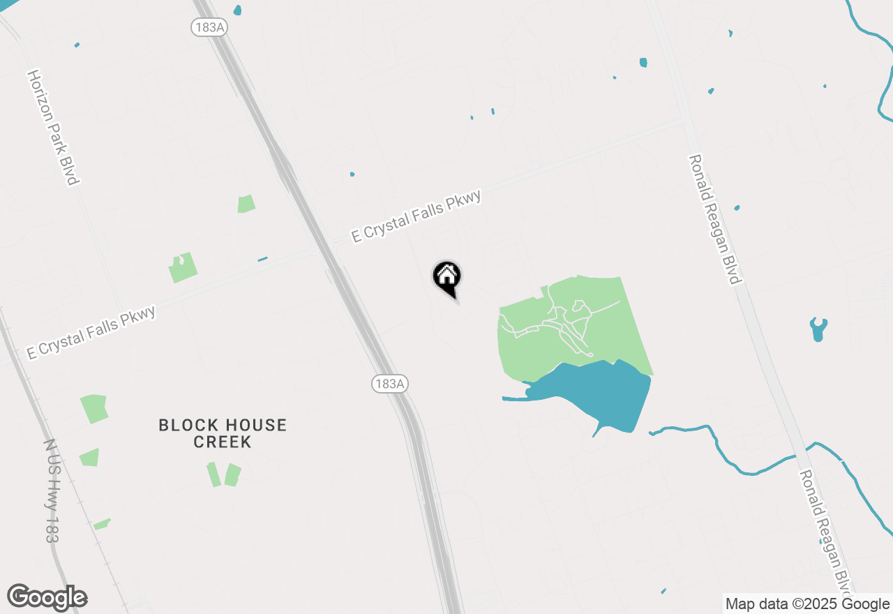 Map of 1613 Winding Stream Trl #75, Leander, TX 78641