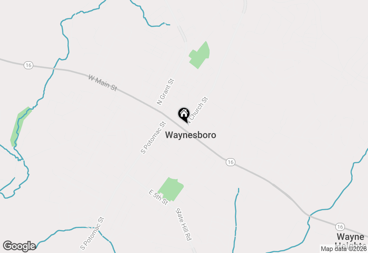 Map of 3 W Main Street, Waynesboro, PA 17268