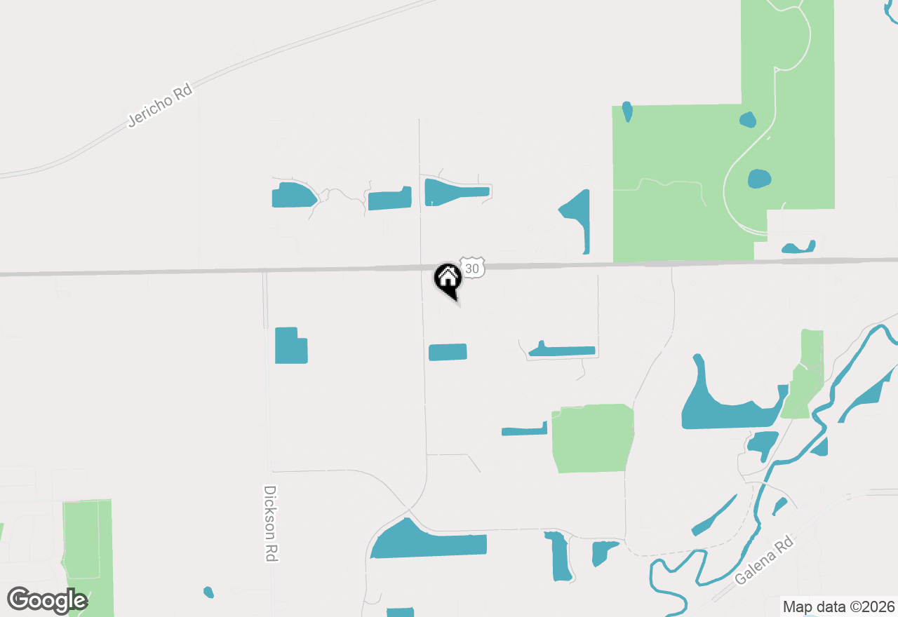 Map of 2212 Gallant Fox Circle, Montgomery, IL 60538