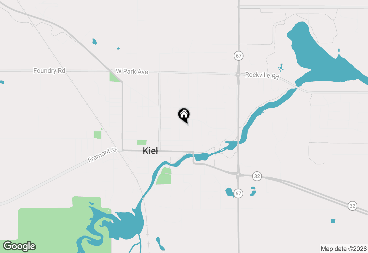 Map of 808 2nd St, Kiel, WI 53042