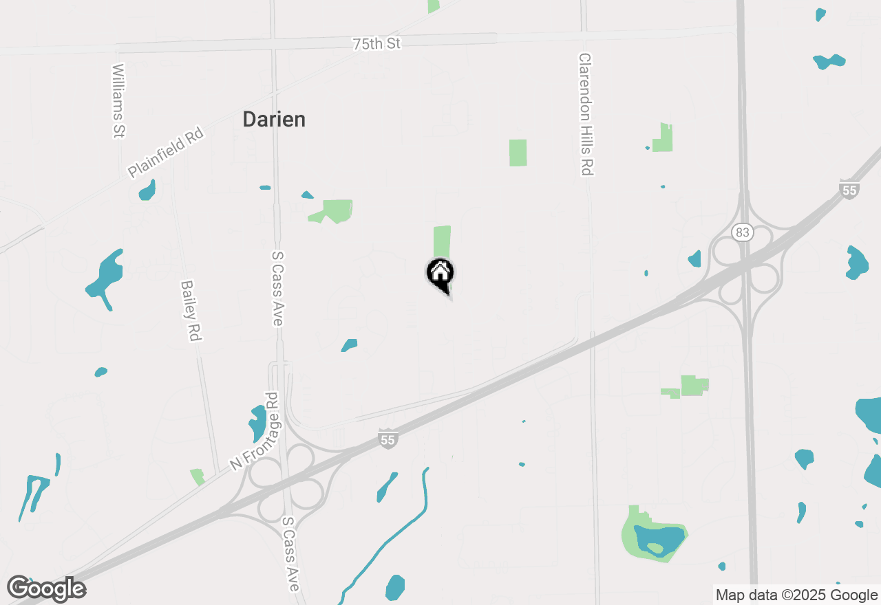 Map of 8108 Wittington Court, Darien, IL 60561