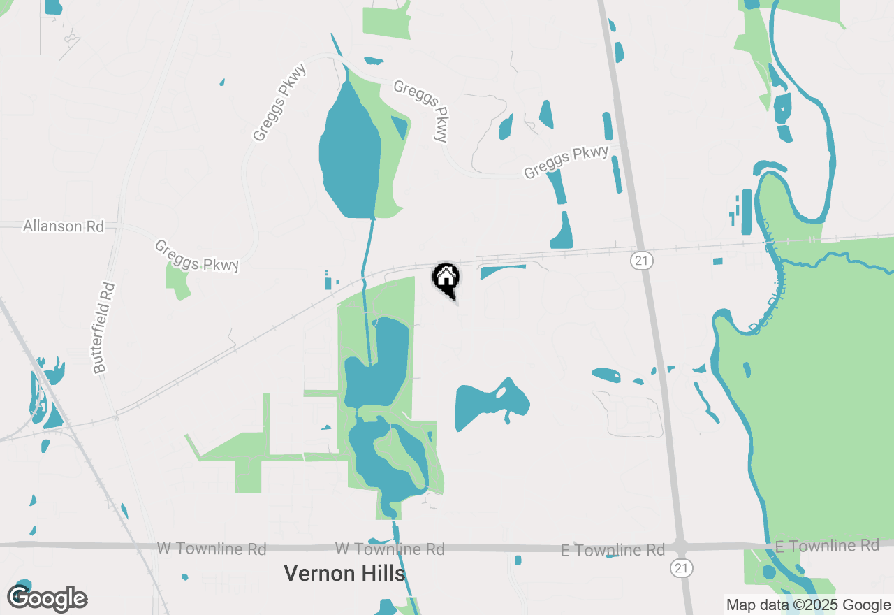 Map of 215 Coventry Circle #215, Vernon Hills, IL 60061