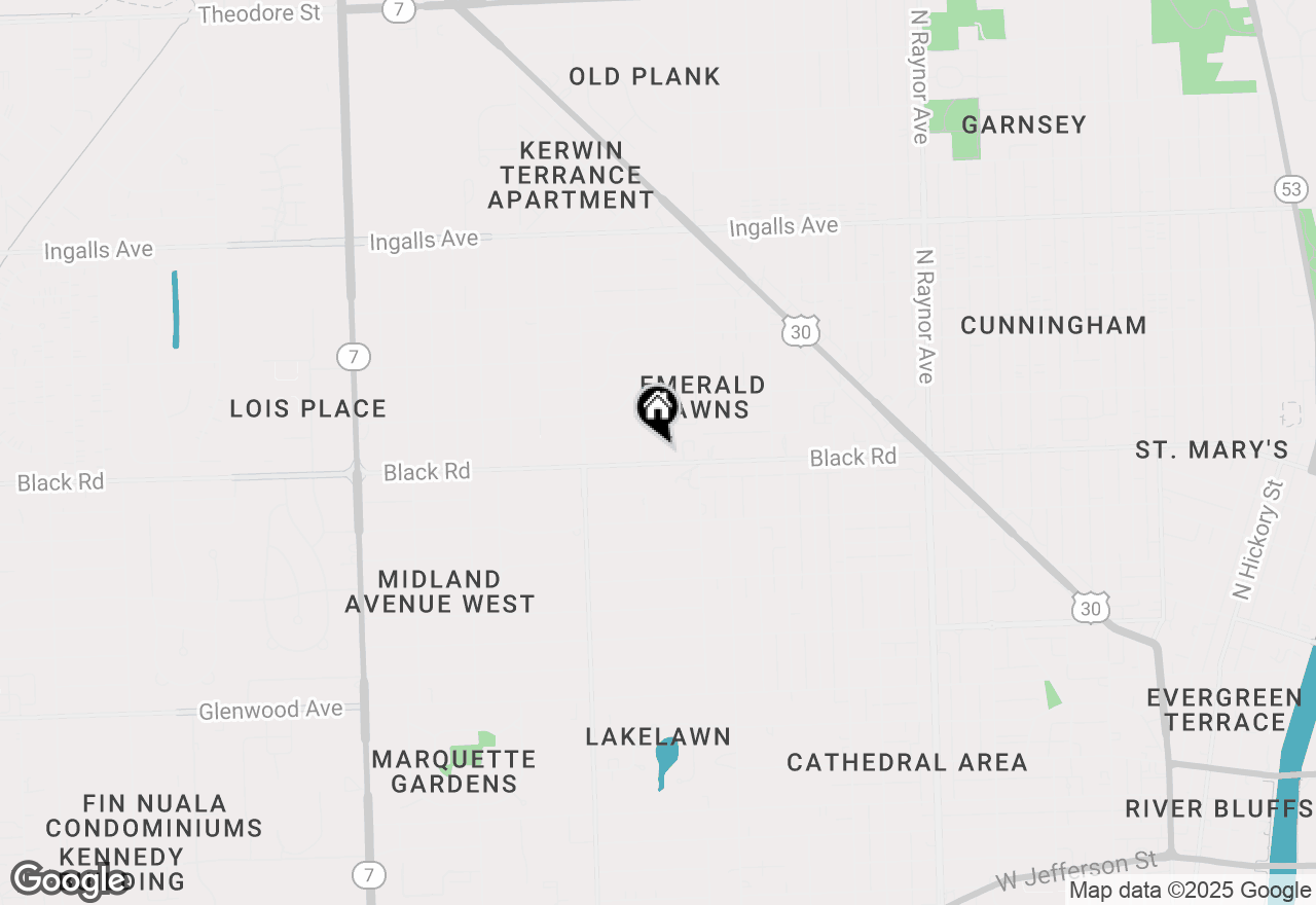 Map of 803 Junie Court, Joliet, IL 60435