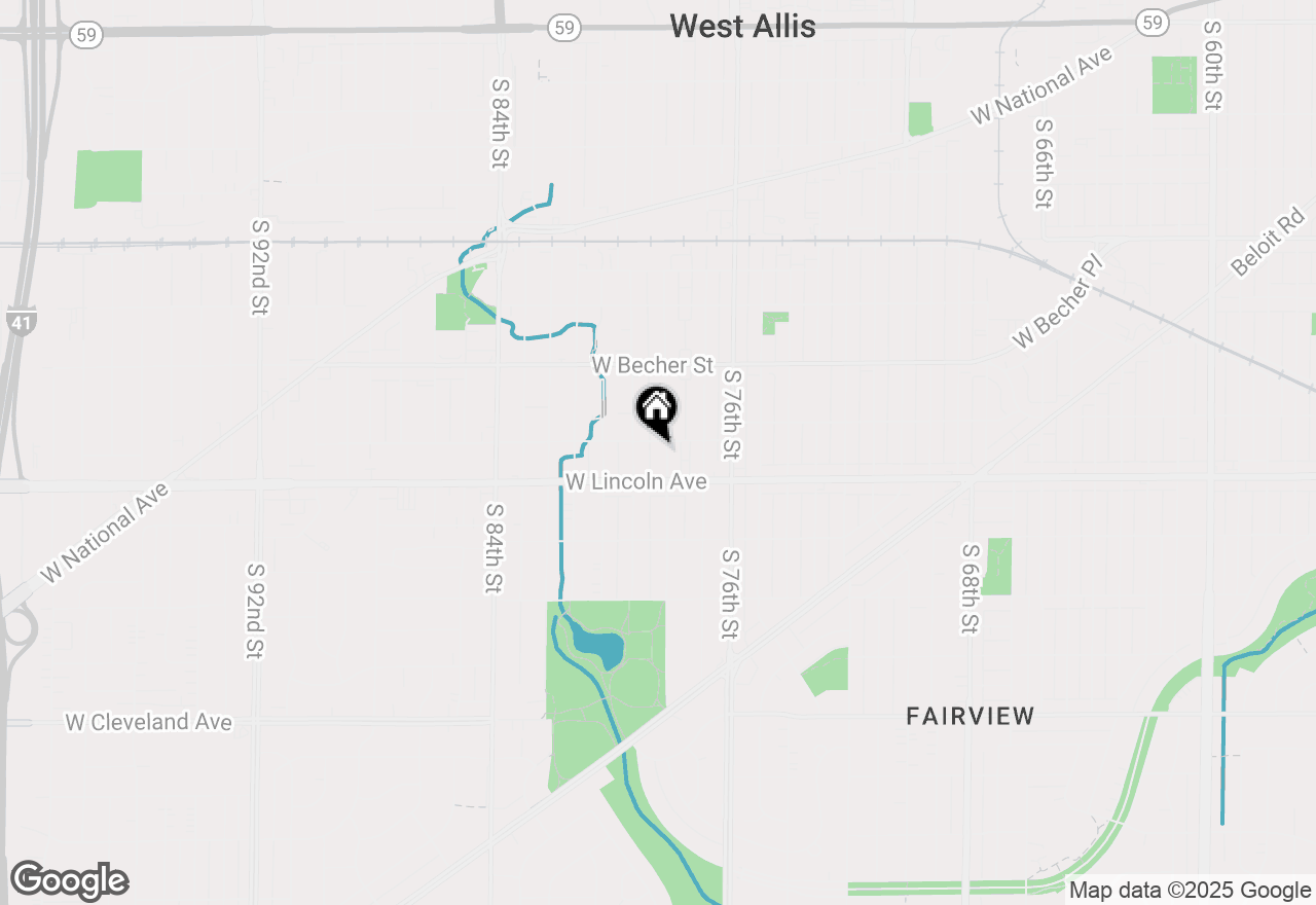 Map of 2211 S 78th St, West Allis, WI 53219