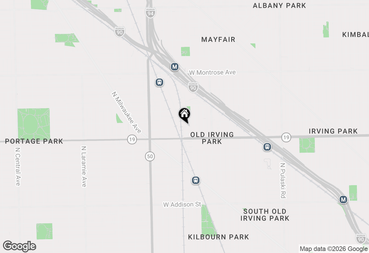 Map of 4042 N Kolmar Avenue, Chicago, IL 60641