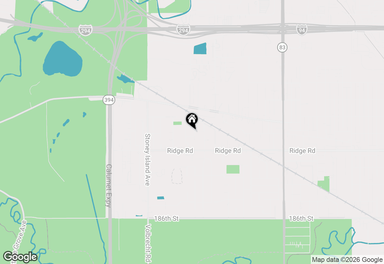 Map of 18070 Whitman Lane, Lansing, IL 60438