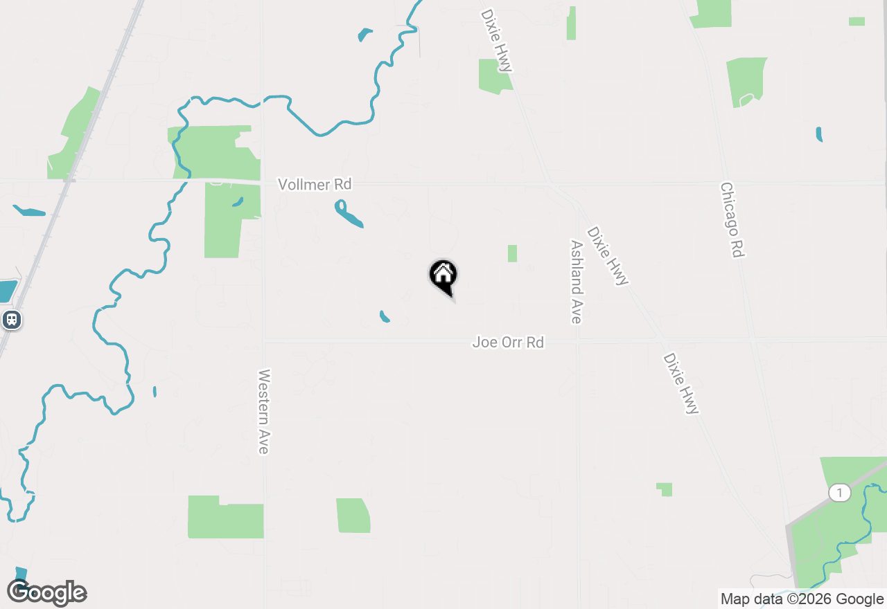 Map of 531 W Winchester Road, Chicago Heights, IL 60411