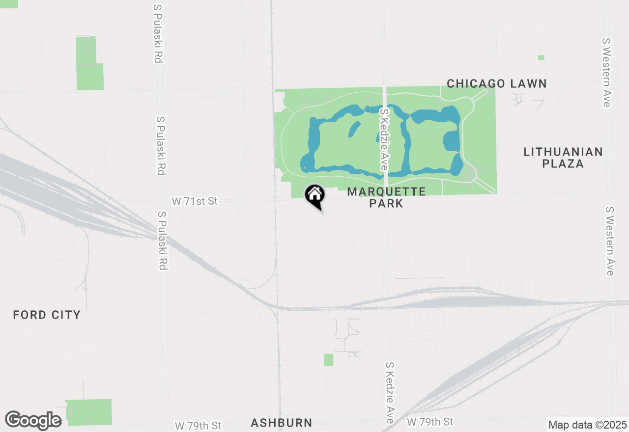Map of 3435 W 71st Place, Chicago, IL 60629