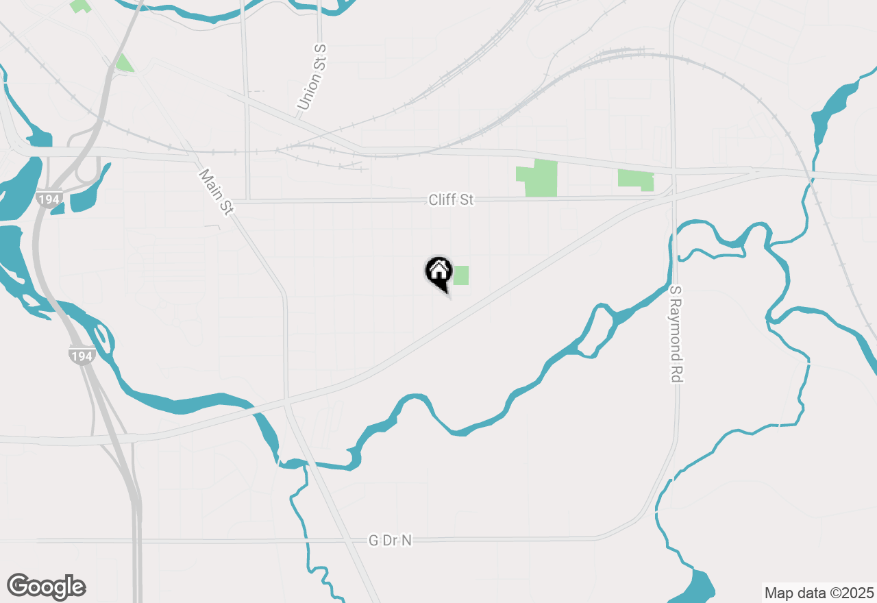 Map of 196 E Kingman Avenue, Battle Creek, MI 49014